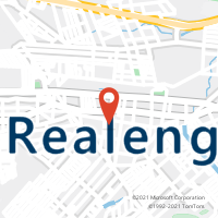 Mapa com localização da Agência AC REALENGO