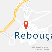 Mapa com localização da Agência AC REBOUCAS