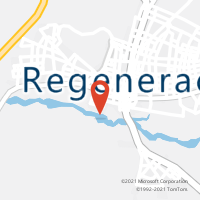 Mapa com localização da Agência AC REGENERACAO