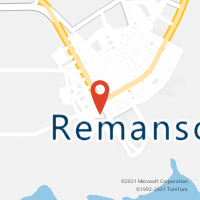 Mapa com localização da Agência AC REMANSO