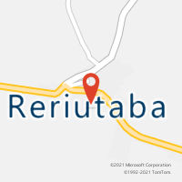 Mapa com localização da Agência AC RERIUTABA