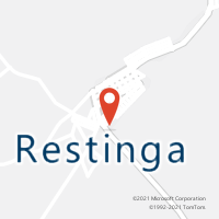 Mapa com localização da Agência AC RESTINGA