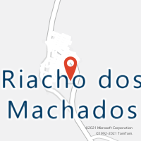 Mapa com localização da Agência AC RIACHO DOS MACHADOS