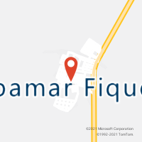 Mapa com localização da Agência AC RIBAMAR FIQUENE