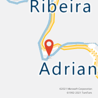 Mapa com localização da Agência AC RIBEIRA