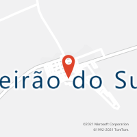 Mapa com localização da Agência AC RIBEIRAO DO SUL