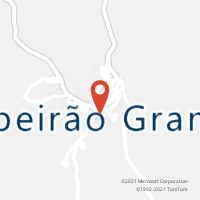 Mapa com localização da Agência AC RIBEIRAO GRANDE