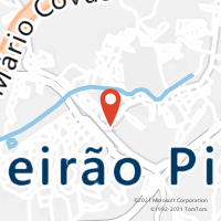 Mapa com localização da Agência AC RIBEIRAO PIRES