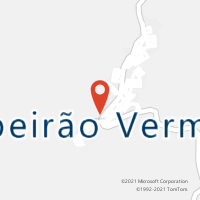 Mapa com localização da Agência AC RIBEIRAO VERMELHO