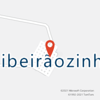 Mapa com localização da Agência AC RIBEIRAOZINHO