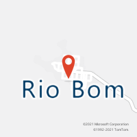 Mapa com localização da Agência AC RIO BOM