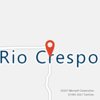 Mapa com localização da Agência AC RIO CRESPO