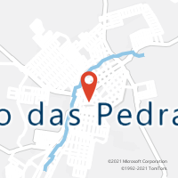 Mapa com localização da Agência AC RIO DAS PEDRAS