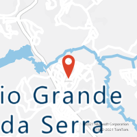 Mapa com localização da Agência AC RIO GRANDE DA SERRA