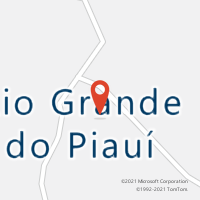 Mapa com localização da Agência AC RIO GRANDE DO PIAUI