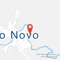 Mapa com localização da Agência AC RIO NOVO