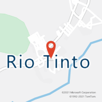 Mapa com localização da Agência AC RIO TINTO