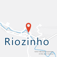 Mapa com localização da Agência AC RIOZINHO