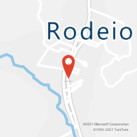 Mapa com localização da Agência AC RODEIO