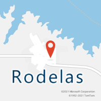 Mapa com localização da Agência AC RODELAS