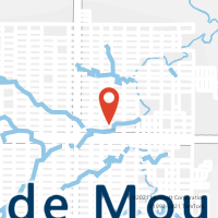 Mapa com localização da Agência AC ROLIM DE MOURA