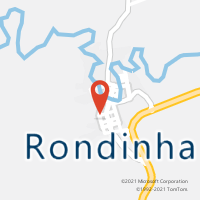 Mapa com localização da Agência AC RONDINHA