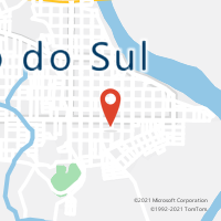 Mapa com localização da Agência AC ROSARIO DO SUL