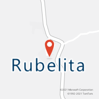 Mapa com localização da Agência AC RUBELITA