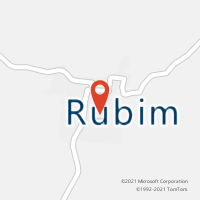 Mapa com localização da Agência AC RUBIM