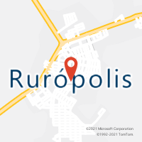 Mapa com localização da Agência AC RUROPOLIS