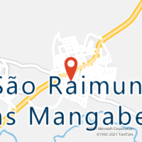 Mapa com localização da Agência AC S RAIMUNDO DAS MANGABEIRAS