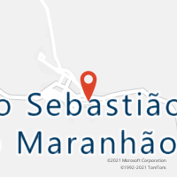 Mapa com localização da Agência AC S SEBASTIAO DO MARANHAO