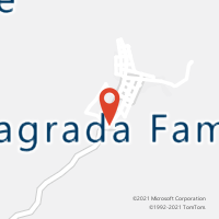 Mapa com localização da Agência AC SAGRADA FAMILIA