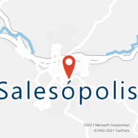 Mapa com localização da Agência AC SALESOPOLIS