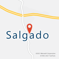 Mapa com localização da Agência AC SALGADO
