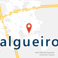 Mapa com localização da Agência AC SALGUEIRO