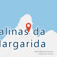 Mapa com localização da Agência AC SALINAS DA MARGARIDA