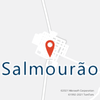 Mapa com localização da Agência AC SALMOURAO