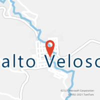 Mapa com localização da Agência AC SALTO VELOSO