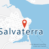 Mapa com localização da Agência AC SALVATERRA