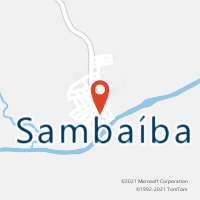 Mapa com localização da Agência AC SAMBAIBA