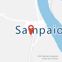 Mapa com localização da Agência AC SAMPAIO