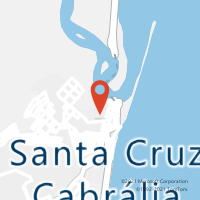 Mapa com localização da Agência AC SANTA CRUZ CABRALIA