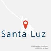 Mapa com localização da Agência AC SANTA LUZ