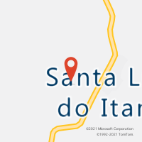 Mapa com localização da Agência AC SANTA LUZIA DO ITANHY
