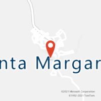 Mapa com localização da Agência AC SANTA MARGARIDA