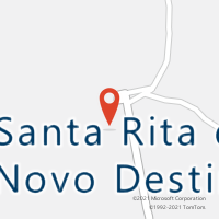 Mapa com localização da Agência AC SANTA RITA NOVO DESTINO