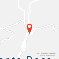 Mapa com localização da Agência AC SANTA ROSA DA SERRA