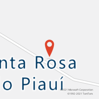 Mapa com localização da Agência AC SANTA ROSA DO PIAUI