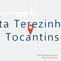 Mapa com localização da Agência AC SANTA TEREZINHA DO TO